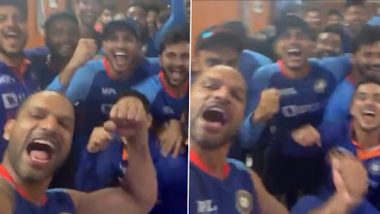 Team India Celebration: এক ম্যাচ বাকি থাকতেই একদিনের সিরিজ ভারতের পকেটে, ম্যাচ শেষে উৎসবে মাতলেন শিখর ধাওয়ানরা