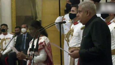 Jagdeep Dhankhar Swearing-In Ceremony: দেশের ১৪-তম উপরাষ্ট্রপতি হিসেবে শপথ নিলেন জগদীপ ধনখড়
