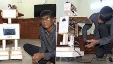 Meet Raffi, A Robot: রোবটেরও আবেগ আছে, রফ্ফিকে বানিয়ে চমকে দিল তামিলনাড়ুর কিশোর