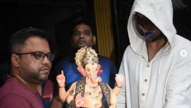 Ganesh Chaturthi 2022: লালবাগ থেকে গণপতিকে ঘরে নিয়ে এলেন রাজ কুন্দ্রা, গণেশ চতুর্থীর উদযাপনের ছবি সোশ্যাল মিডিয়ায়