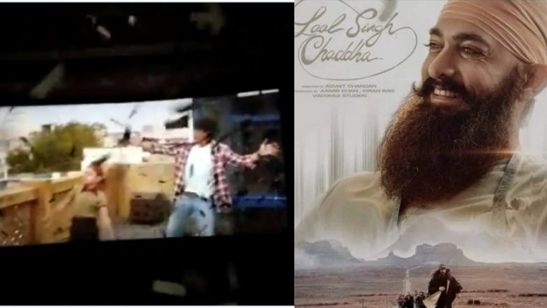 Laal Singh Chaddha: লাল সিং চাড্ডা দেখতে গিয়ে এক ঝলক শাহরুখ দর্শন, আনন্দে আত্মহারা শাহরুখ অনুগামীরা(দেখুন ভিডিও)