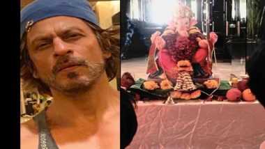 Ganesh Chaturthi 2022: 'বাপ্পা সবার মঙ্গল করুন', গণপতি পুজোর পর প্রার্থনা শাহরুখের
