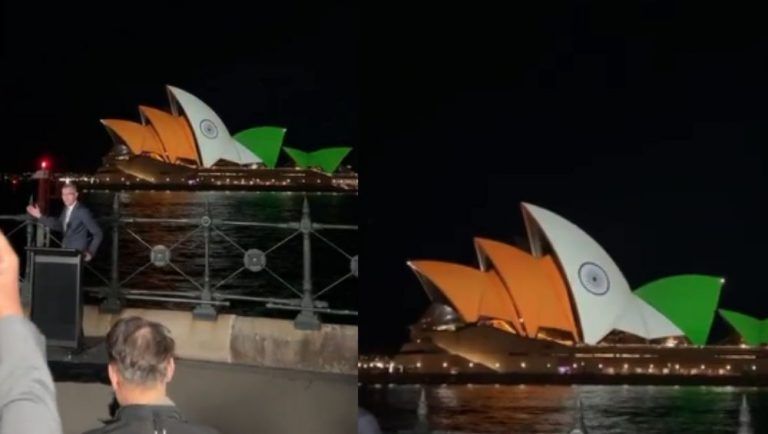 Tiranga on Opera House: ভারতের স্বাধীনতা দিবস উদযাপনে তেরঙ্গা আলোয় সাজল সিডনির অপেরা হাউজ, দেখুন ভিডিও