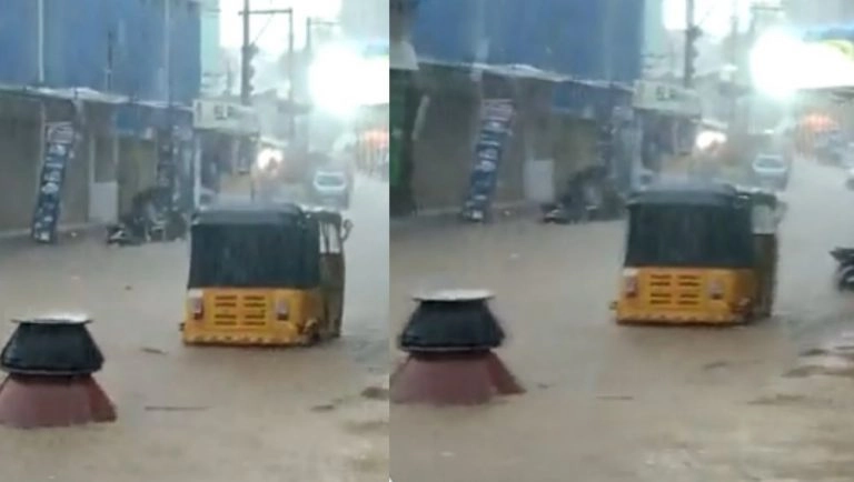 Viral Video: বন্যার জলে ভেসে গেল বিরিয়ানির হাঁড়ি! মন কাঁদছে বিরিয়ানি প্রেমিকদের! দেখুন ভাইরাল ভিডিও