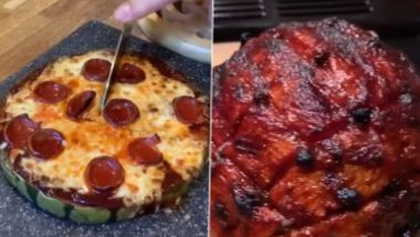 Watermelon Pizza: তরমুজ পিজ্জা!, ভিডিও দেখেই চোখ কপালে