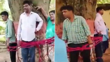 Dumka Teachers Beaten By Students: পরীক্ষায় কম নম্বর দেওয়ায় শিক্ষকদের গাছে বেঁধে পেটাল ছাত্ররা! দেখুন ভিডিও