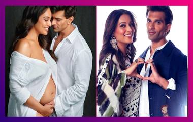 Bipasha Basu: বিপাশার বেবি বাম্পে আদর মাখা চুম্বন করণের