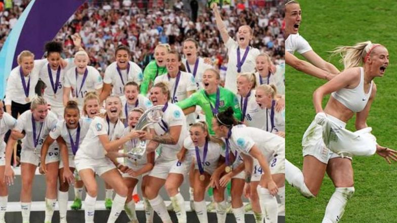 UEFA Women’s Euro 2022 Final: গোল করে সব সমালোচনার জবাব দিলেন ইংল্যান্ড ফুটবলার ক্লোয়ি কেলি, গোল করে জার্সি খুলে উল্লাস ইংল্যান্ডের ফুটবলারের (দেখুন ভিডিও)