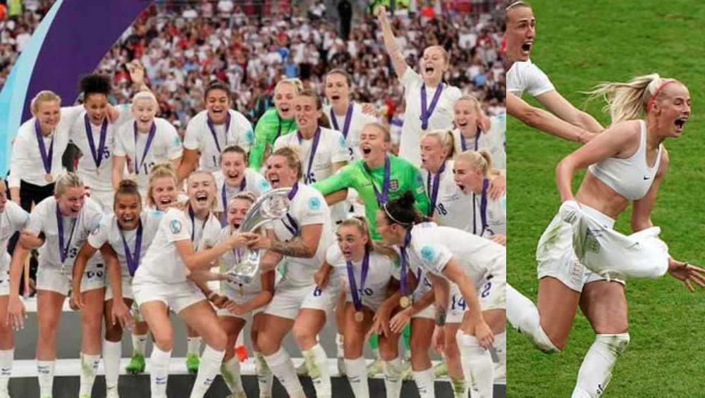 UEFA Women’s Euro 2022 Final: গোল করে সব সমালোচনার জবাব দিলেন ইংল্যান্ড ফুটবলার ক্লোয়ি কেলি, গোল করে জার্সি খুলে উল্লাস ইংল্যান্ডের ফুটবলারের (দেখুন ভিডিও)