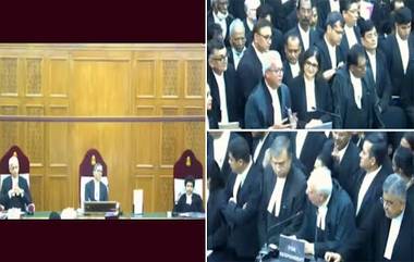 CJI NV Ramana Farewell: প্রধান বিচারপতি এন ভি রামানাকে বিদায় জানাতে গিয়ে কান্নায় ভেঙে পড়লেন প্রবীণ আইনজীবী দুষ্যন্ত দাভে, দেখুন ভিডিও