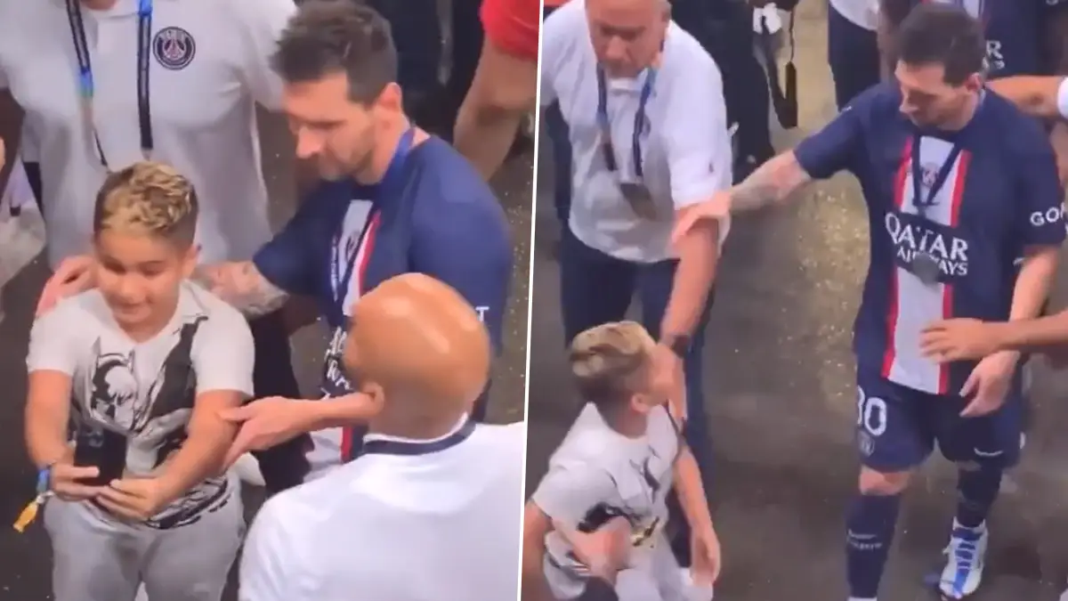 Lionel Messi: খুদে ভক্তকে সরিয়ে দিচ্ছিলেন নিরাপত্তারক্ষীরা, এরপর মেসি যা করলেন......