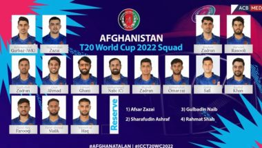 2022 T-20 World Cup: এশিয়াকাপের পর বিশ্বকাপেও নবির নেতৃত্বে মাঠে আফগানিস্তান, একঝাঁক নতুন মুখ ১৫ সদস্যের দলে