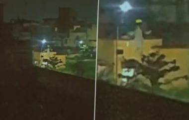 Ghost Video: ছাদের উপরে সাদা কাপড়ে পায়চারি করছে ভূত, আতঙ্কে দিশেহারা বাসিন্দারা (দেখুন ভিডিও)