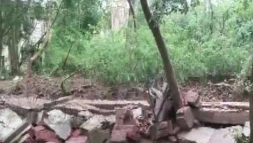 Lucknow Wall Collapse ভারী বর্ষণের জের, লখনউয়ে বাড়ির দেওয়াল ধসে ৩