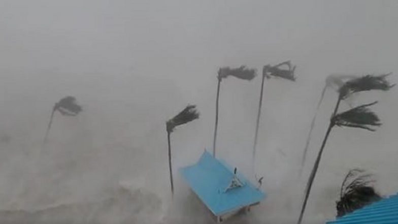 Hurricane Ian Video: ফ্লোরিডায় আছড়ে পড়ল ইয়ান, মুহূর্মুহু বিদ্যুতের চমক, দেখুন বিমানের কী অবস্থা