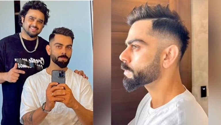 Virat Kohli: টি-২০ বিশ্বকাপের আগে নতুন চুলের স্টাইলে মাতলেন কিং কোহলি, হেয়ার স্টাইলিস্ট শেয়ার করলেন সেই ছবি (দেখুন ভিডিও)