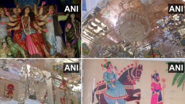 Durga Puja 2022: দুর্গাপুজোয় মহম্মদ আলি পার্কে এবার রাজস্থানের শীশমহল, দেখুন ছবি
