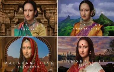 Mona Lisa Gets An Indian Makeover!: বঙ্গ ললনা থকে রাজস্থানের রানি, মারাঠি কন্যা থেকে দাক্ষিণাত্যের আয়না; গোটা ভারত যেন মোনালিসার অঙ্গে! (দেখুন ছবি)