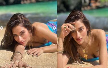 Nusrat Jahan: সমুদ্র সৈকতে নুসরত যেন 'মৎস্যকন্যা', উষ্ণতায় মোহময়ী রূপ নায়িকার