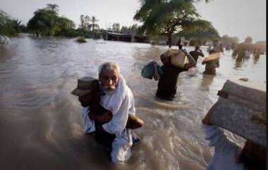 Pakistan Flood: চারপাশে জল, পাকিস্তান সমুদ্রের রূপ নিয়েছে, বন্যা নিয়ে আতঙ্কিত শেহবাজ