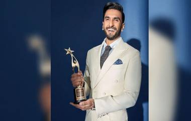 Ranveer Singh: ফিল্মফেয়ারের পর ‘দক্ষিণ ভারতে সবচেয়ে প্রিয় বলিউড অভিনেতা’ ট্রফি জিতে নিলেন রণবীর সিং (দেখুন ছবি)