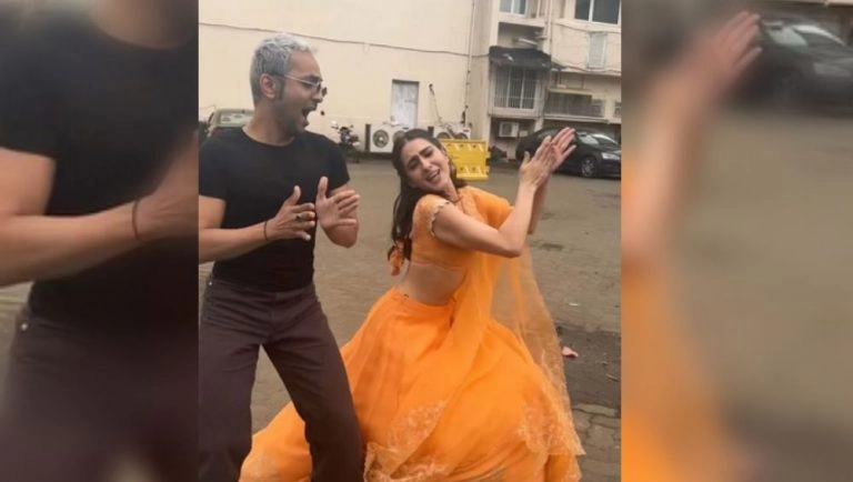 Sara Ali Khan: টিঙ্কু জিয়ার তালে পা দোলালেন সারা আলি খান, সঙ্গ দিলেন 'হেয়ার স্টাইলিস্ট' (দেখুন ভিডিও)