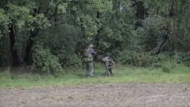 Ukrainian Forces: যুদ্ধের মাঝে বেলারুস সীমান্তে প্রশিক্ষণ ইউক্রেনীয় সেনার, দেখুন ভিডিয়ো