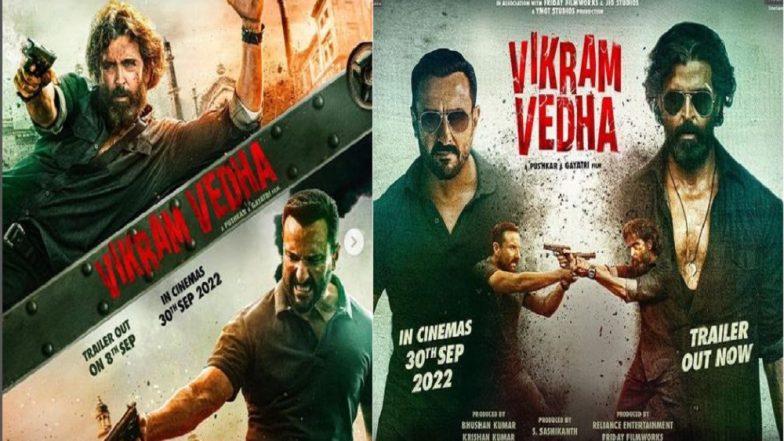 Vikram Vedha:  সইফের 'গুড গাইস' না হৃতিকের 'এভিল' লুক সমর্থন, 'বিক্রম ভেদা'-য় গুলিয়ে ফেলবেন আপনিও