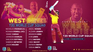 2022 T20 World Cup: নিকোলাস পুরানের হাতে দলের দায়িত্ব দিয়ে বিশ্বকাপের দল ঘোষণা ওয়েস্ট ইন্ডিজের, বাদ নারিন, রাসেল