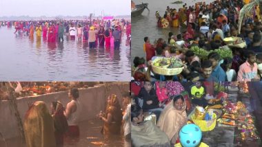 Chhath Puja 2022: দিল্লি, বিহার, ঝাড়খন্ড, উড়িষ্যার মত পশ্চিমবঙ্গেও ভক্তদের ভিড় ছটপূজার অন্তিম দিনে, দেখুন উদযাপনের ছবি