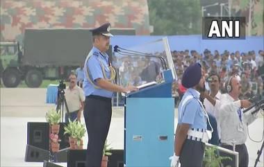 Indian Air Force Day 2022: মহাসমারোহে পালিত হচ্ছে ৯০তম ভারতীয় বায়ুসেনা দিবস, ভিডিয়ো