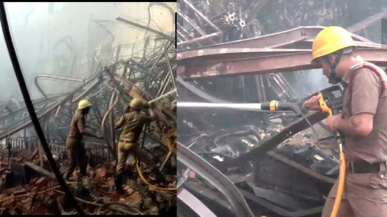 West Bengal: এসকে মুভিজের স্টুডিওতে ভয়াবহ অগ্নিকাণ্ড, আগুন নিয়ন্ত্রণে দমকলের ১৫টি গাড়ি (দেখুন ছবি)