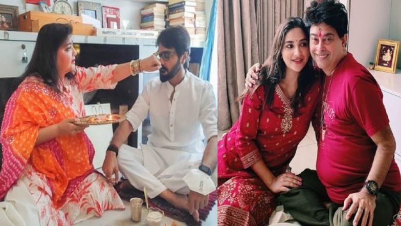 Bhai Phonta 2022: শুভশ্রীর ফোঁটা জিৎ গঙ্গোপাধ্য়ায়কে, পল্লবী দিলেন প্রসেনজিৎকে ভাই ফোঁটা