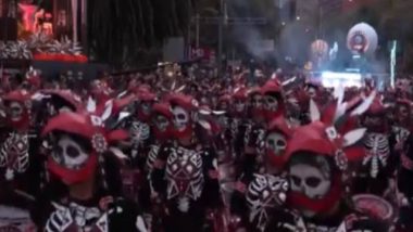 Dead Parade: মেক্সিকোর রাস্তায় হাঁটছে হাজার হাজার ভূত, দেখুন ভিডিও