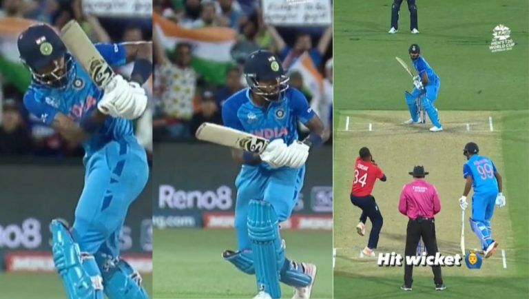 Hardik Pandya Hit Wicket: অর্ধ শতরানের পর হিট উইকেট হয়ে গেলেন হার্দিক পান্ডিয়া, দেখুন সেই ভিডিও