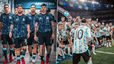 Good Luck Lionel Messi: আর্জেন্টিনার জাতীয় ফুটবল দল এবং অধিনায়ক লিওনেল মেসির জন্য শুভেচ্ছায় ভরে গেল সোশ্যাল মিডিয়া (দেখুন)