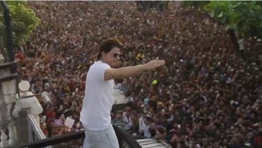 Shah Rukh Khan Video: শাহরুখের জন্মদিনে মন্নতের সামনে জনজোয়ার, ভক্তদের কাছে 'কৃতজ্ঞ' আপ্লুত কিং খান