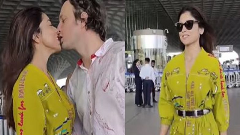 Shriya Saran Video: 'বাড়িতে জায়গা নেই?' স্বামীকে চুম্বন করে প্রবল কটাক্ষের মুখে 'দৃশ্যমের' শ্রিয়া, দেখুন