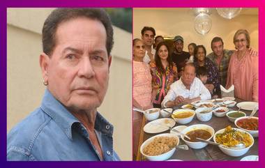 Salim Khan এর জন্মদিন, ভাগ্নিকে কোলে নিয়ে হাজির সলমন