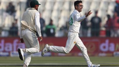Abrar Ahmed Five-Wicket Haul: ইংল্যান্ডের বিরুদ্ধে পাঁচ উইকেট নিয়ে টেস্টে স্বপ্নের অভিষেক পাকিস্তানের আবরার আহমেদের (দেখুন ভিডিও)