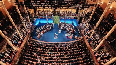 Nobel Prize 2022: সুইডিশ রাজধানী স্টকহোমে অনুষ্ঠিত হল ২০২২ সালের নোবেল পুরস্কার বিতরণী