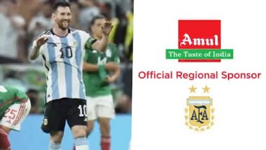 Amul New Song to Celebrate World Cup Champion: আর্জেন্টিনার বিশ্বকাপ জয়ে নতুন গান প্রকাশ আমুলের, চন্দ্রবিন্দুর গানে মেতে উঠুন আপনিও (দেখুন ভিডিও)
