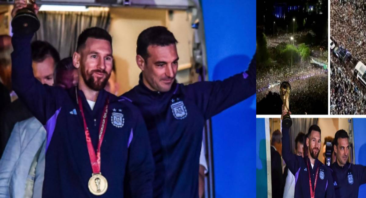 Messi Returns Argentina: বিশ্বকাপ জিতে দেশে ফেরা মেসিদের স্বাগত জানাতে আর্জেন্টিনায় জাতীয় ছুটি, বিশ্বচ্যাম্পিয়নদের নিয়ে উন্মাদনা আবেগের বাঁধ ভাঙল, দেখুন ভিডিয়ো