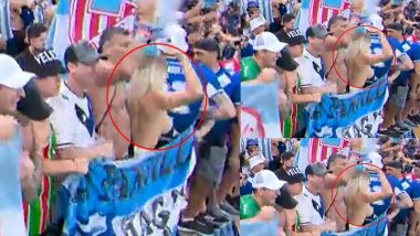 Topless Argentina Fan: মেসিদের বিশ্বকাপ জয়ের পর গ্যালারিতে নগ্ন হলেন সুন্দরী মহিলা, জেল হল কি!