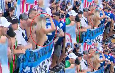 Topless Argentina Fan: মেসিদের বিশ্বকাপ জয়ের পর গ্যালারিতে নগ্ন হলেন সুন্দরী মহিলা, জেল হল কি!