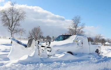 Bomb Cyclone: তুষারঝড় ‘বম্ব সাইক্লোনে’ লন্ডভন্ড পূর্ব আমেরিকা, মৃতের সংখ্যা বেড়ে হল ৬০