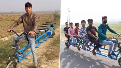 Six-Seater Electric Bike: বিশ্ববাসীর মন কাড়বে সিক্স সিটার বাইক, ভি়ডিয়ো শেয়ার করে জানালেন এই শিল্পপতি