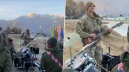 Indian and US Army's concerts: হিমালয়ের বুকে রক কনসার্ট ভারতীয় ও মার্কিন সেনার, মন ভালো করা ভিডিয়ো