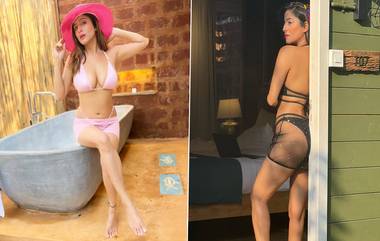 Kate Sharma's Bold Photoshoot: কখনও বিকিনিতে, কখনও বাথটাবে, ফের ভাইরাল কেট শর্মার 'বোল্ড' অবতার