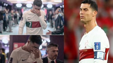 Cristiano Ronaldo In Tears: কাঁদতে কাঁদতে মাঠ ছাড়লেন রোনাল্ডো, দেখুন ভিডিয়ো